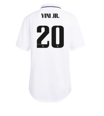 Real Madrid Vinicius Junior #20 Hjemmedrakt Kvinner 2022-23 Kortermet
